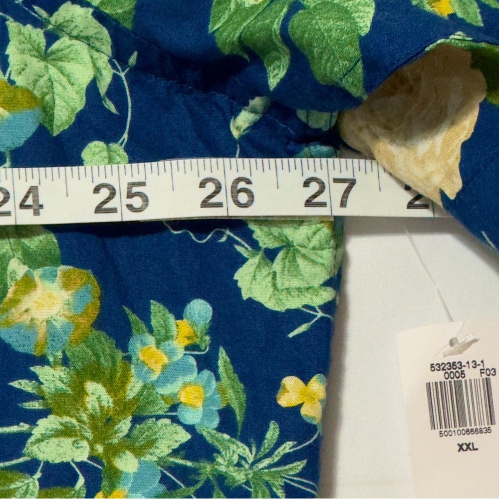 NEW Old Navy Blue and Yellow Casual Button Down Shirt Excellent - Picture 7 of 12